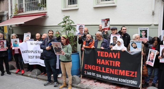 3 kentte eylem: Hasta tutsaklara özgürlük