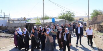 Mêrdîn’de Reşat Eroğlu’nun taziyesine ziyaret