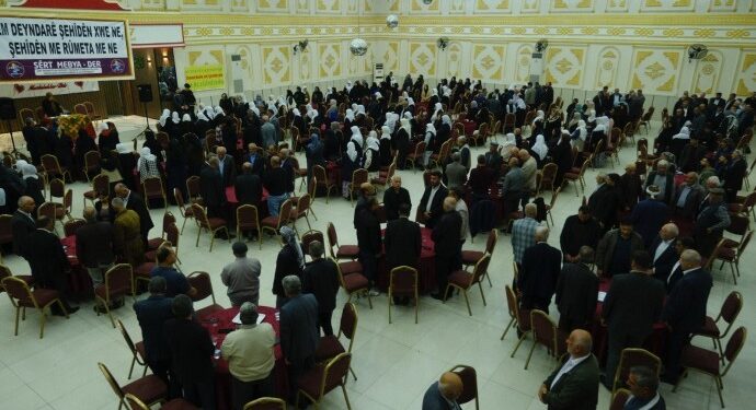 Özgürlük mücadelesinde yaşamını yitirenler için anma