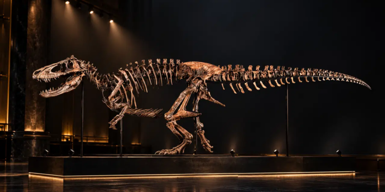Dinozor fosiline 47,3 milyon dolar: Tarihin en pahalı ikinci satışı
