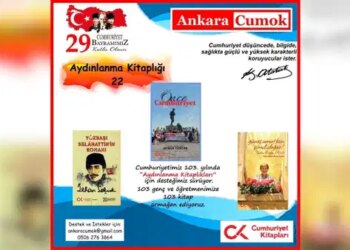 Ankara CUMOK’tan Cumhuriyet’in 103. yılına özel anlamlı destek: 103 genç ve öğretmene kitap seti armağan edilecek