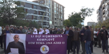 Wan’da 9 Ekim protestosunda Abdullah Öcalan’a özgürlük talebi