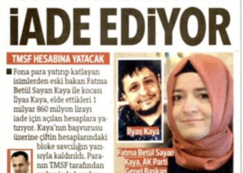 FON VURGUNU | Fatma Betül Kaya ve eşi, vurgun parasının faizini iade etmemiş