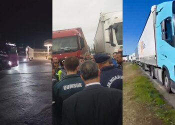 Avrupa Yolu TIR’lara kapandı: Şoförler bugün eylemde olacak