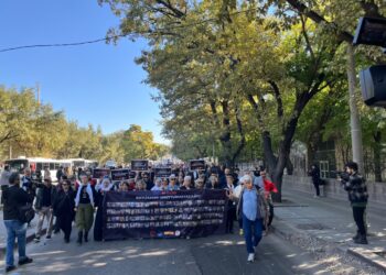 Ankara 10 Ekim’de yaşamını yitirenler anıldı: Emeğin, barışın egemen olduğu Türkiye’yi kuracağız