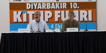Arkaş Amed Kitap Fuarı’nda konuştu: İmralı’da her an dolu dolu geçerdi