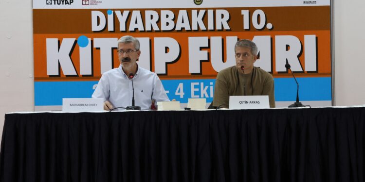 Arkaş Amed Kitap Fuarı’nda konuştu: İmralı’da her an dolu dolu geçerdi