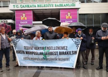 Hasta tutsaklar için 3 kentte eylem