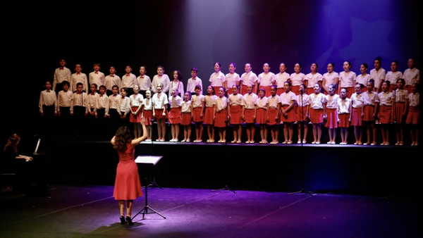 Samsun Devlet Opera ve Balesi Çocuk Korosu Cumhuriyet Bayramı’nda konser verdi