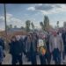 Aykut Özmen için kurulan taziye kitlesel ziyaret