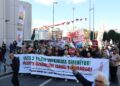 İstanbul’da Filistin için yürüyüş