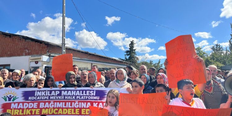 Ümraniye’de çeteleşmeye ve uyuşturucuya karşı yürüyüş
