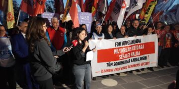 Barış ve Demokrasi Güçleri’nden ‘fon vurgunu’ protestosu