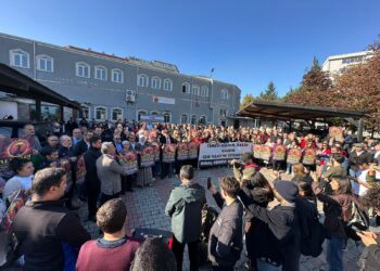 Esenyurt’taki cemevi tahliye kararı protesto edildi
