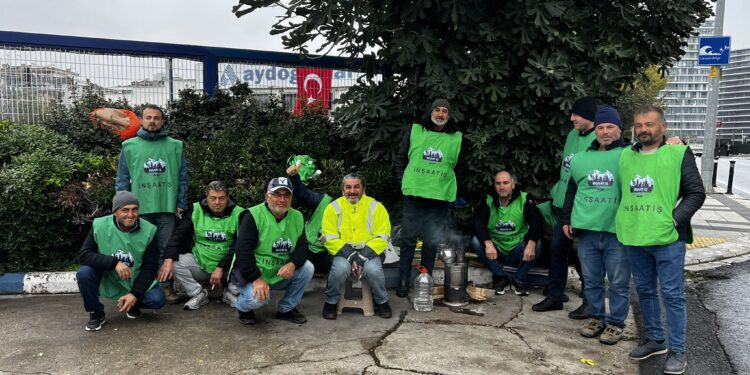 Berluna Vista Villaları işçileri 15 gündür grevde