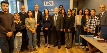 DEM Parti’den T24’e dayanışma ziyareti: Basına yönelik baskılar son bulmalı