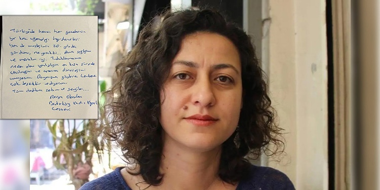 Tutuklanan gazeteci Derya Okatan’dan mesaj